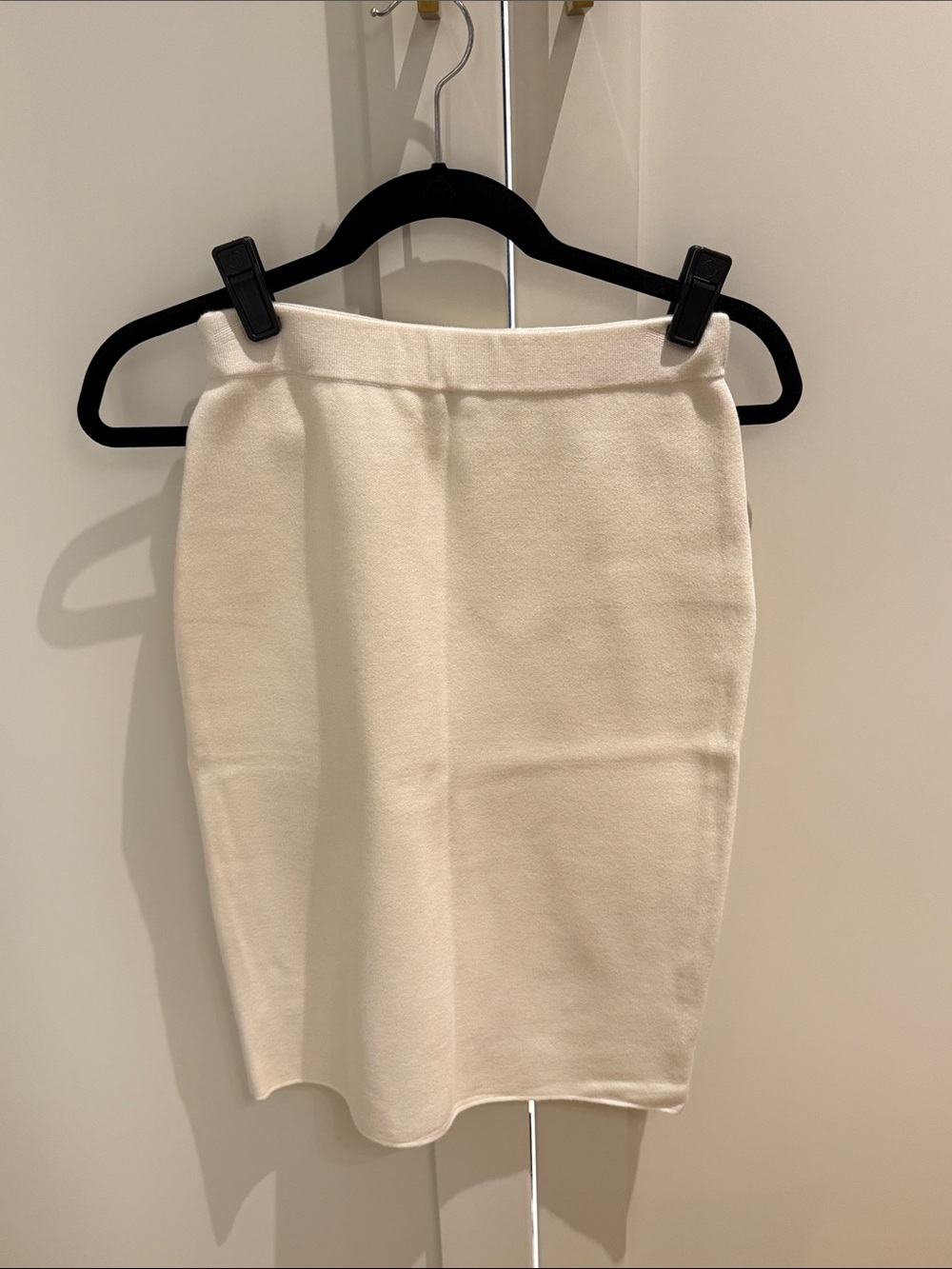 Jonathan Simkhai Cream Pencil Skirt